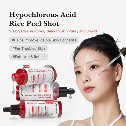 Hypochlorous Acid Rice Peel Shot