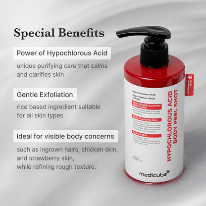 Hypochlorous Acid Rice Peel Shot