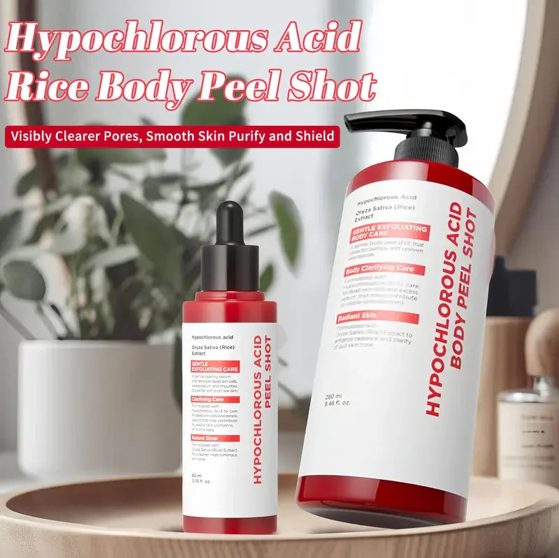 Hypochlorous Acid Rice Peel Shot